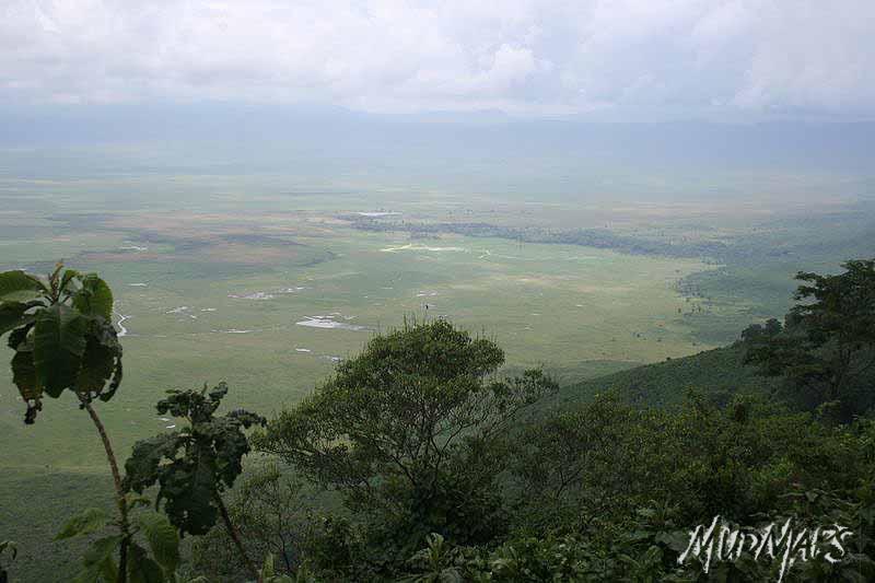 Mud Maps Africa Ngorongoro NP 1963